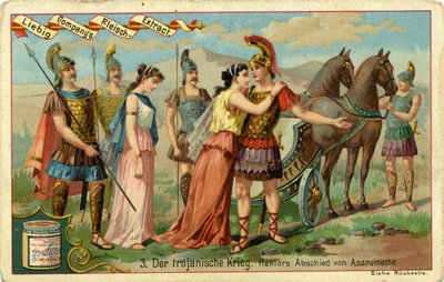 Las guerras de Troya: el adiós de Héctor a Andrómaca de Bartolome Esteban and studio Murillo