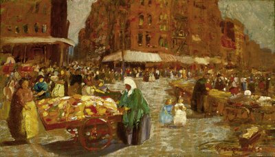 calle houston de George Luks