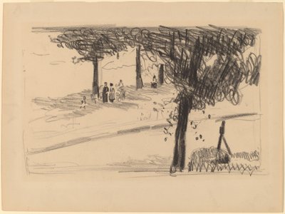 Bajo los árboles de George Luks