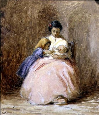 El Nuevo Bebé, c.1870 de George Manson