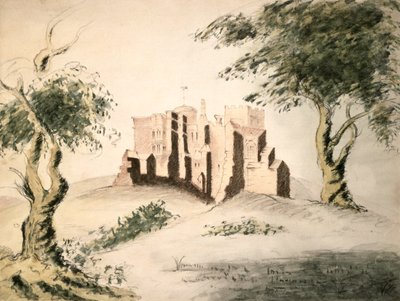 La antigua casa solariega de Woodstock, siglo XVIII de George Marquis of Blandford