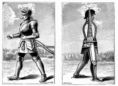 El hombre de vapor de George Moore, 1893 de George Moore
