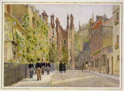 Keats Lane, Eton College, 1895 de George Moore Henton