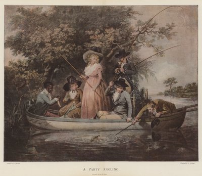 Una Fiesta de Pesca de George Morland