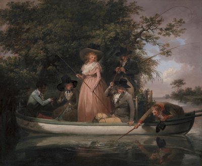 Una fiesta con caña de George Morland