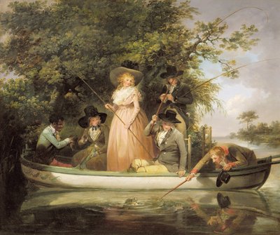 Una fiesta de pesca de George Morland