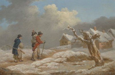 El regreso de un soldado de George Morland