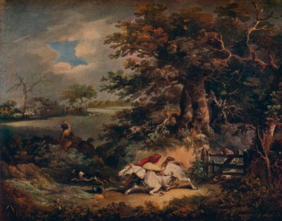 Llanto total - Y una caída, c. 1790, 1922 de George Morland