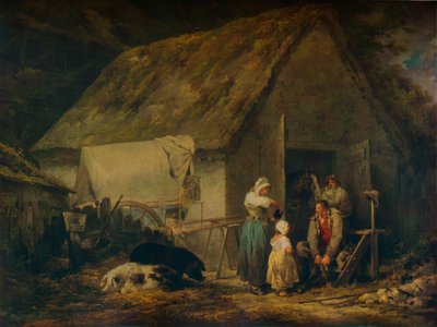Mañana, Higglers Preparándose para el Mercado, 1791 de George Morland