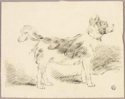 Perro pastor de George Morland