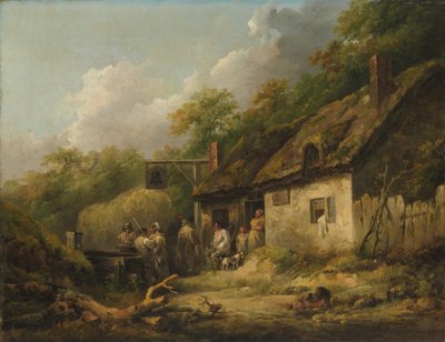 La Posada de la Campana, finales de la década de 1780 de George Morland