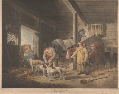 Primero de septiembre - Mañana de George Morland