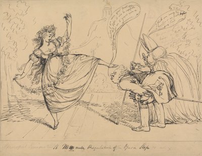 Una minuciosa regulación del paso de la ópera de George Moutard Woodward