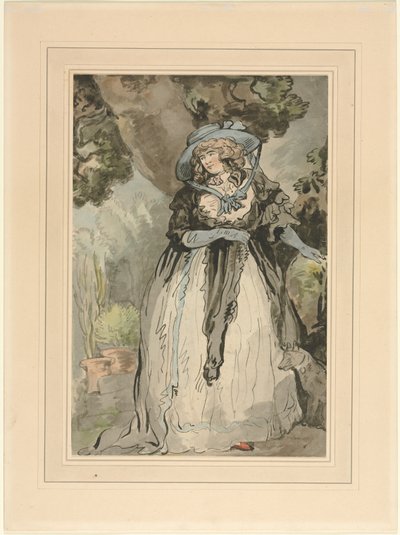 Sra. Samuel Howitt, 1700s de George Murgatroyd Woodward