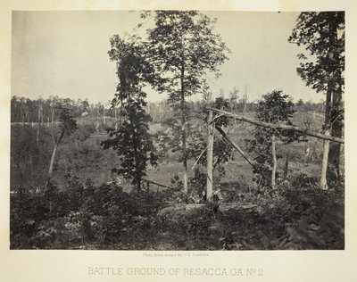 Campo de batalla de Resacca, GA, nº 2 de George N. Barnard