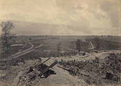 Campo de batalla de Resaca, Georgia, n.º 4 de George N. Barnard