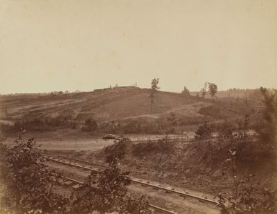 Campo de batalla en Atlanta,1864 (foto) de George N. Barnard