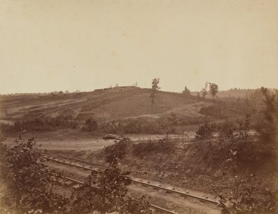 Campo de batalla en Atlanta de George N. Barnard