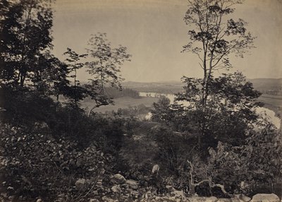 Valle de Chattanooga desde Lookout Mountain de George N. Barnard