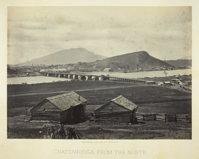 Chattanooga desde el Norte de George N. Barnard