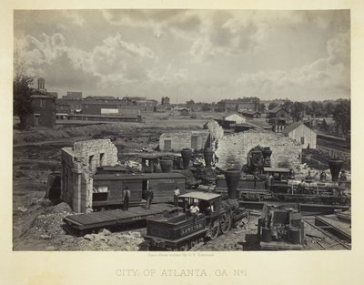 Ciudad de Atlanta, GA, nº 1 de George N. Barnard