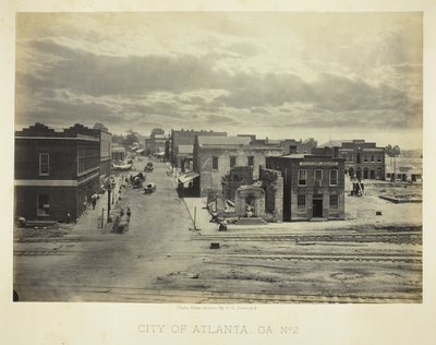 Ciudad de Atlanta, GA, nº 2 de George N. Barnard
