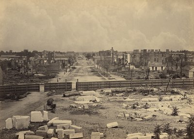 Columbia desde el Capitolio de George N. Barnard