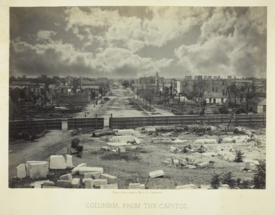 Columbia desde el Capitolio de George N. Barnard