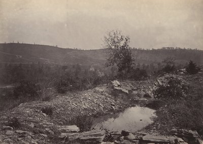 Mission Ridge desde Orchard Knob de George N. Barnard