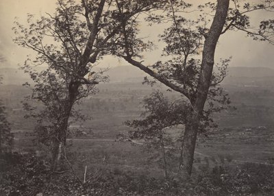 Orchard Knob desde Mission Ridge de George N. Barnard