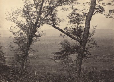 Orchard Knob desde Mission Ridge, 1864-1866 de George N. Barnard