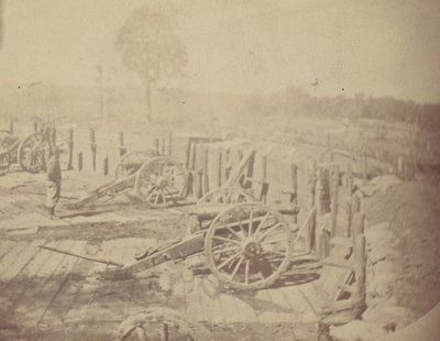Obras rebeldes frente a Atlanta, Georgia, No. 2 de George N. Barnard