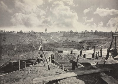 Rebel Works frente a Atlanta, Georgia, nº 5 de George N. Barnard