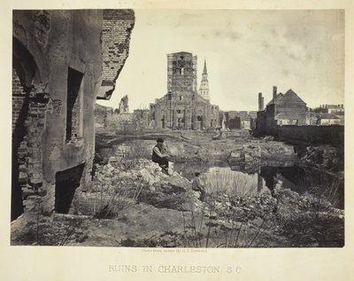 Ruinas en Charleston, S.C., 1865-66 de George N. Barnard