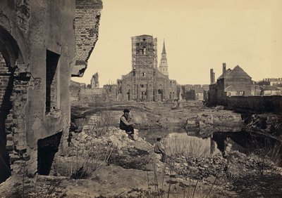 Ruinas en Charleston, Carolina del Sur de George N. Barnard