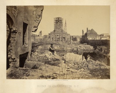 Ruinas en Charleston, Carolina del Sur de George N. Barnard