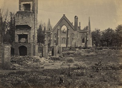 Ruinas en Columbia, Carolina del Sur de George N. Barnard