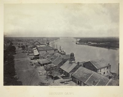 Savannah, GA, nº 1 de George N. Barnard