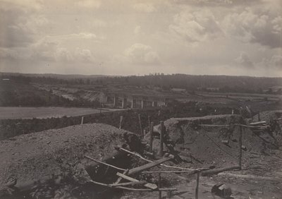 Ribera Sur del Chattahoochie, Georgia, 1860s de George N. Barnard