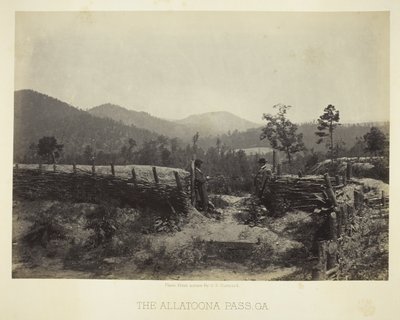 El Paso de Allatoona, GA de George N. Barnard