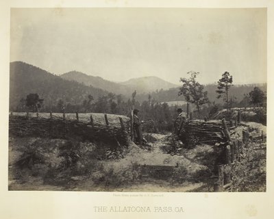 El Paso de Allatoona, GA, 1866 de George N. Barnard