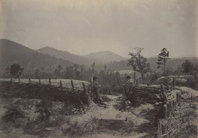 El paso de Allatoona, Georgia, 1860s de George N. Barnard