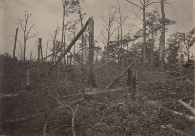 El Agujero del Infierno, Iglesia New Hope, Georgia de George N. Barnard