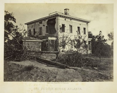 El Potter House de Atlanta de George N. Barnard