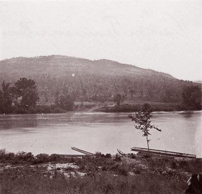 Vista del río Tennessee, ca. 1864 de George N. Barnard