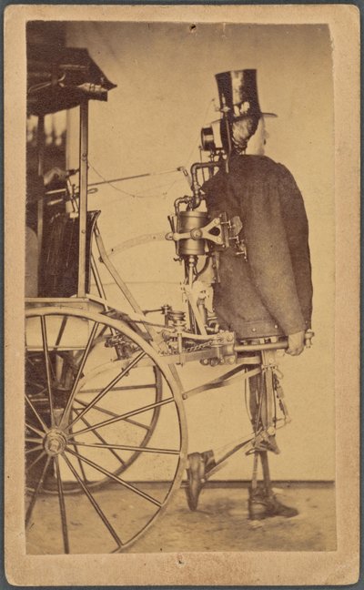 El hombre de vapor de Dederick de George O. Bedford