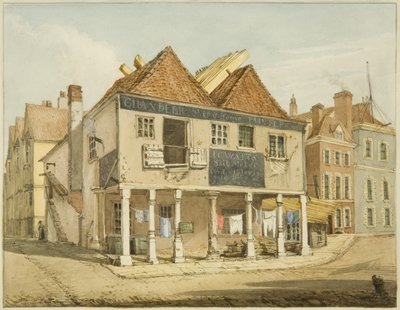 El antiguo mercado de maíz en el muelle de George Orleans Delamotte