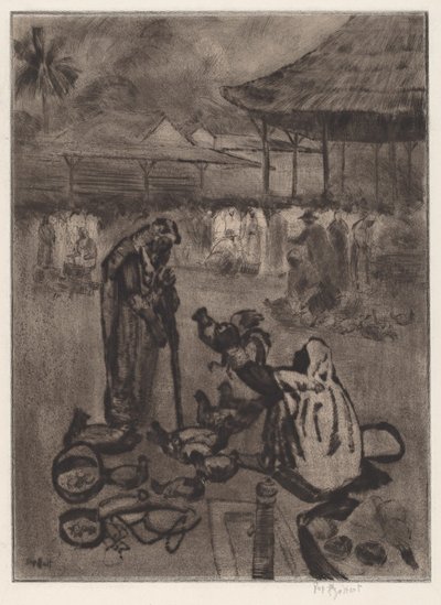 Vendedor de pollos, Trinidad de George Overbury