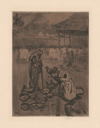 Vendedor de pollos, Trinidad de George Overbury