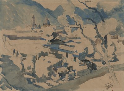 Tejados en Orizaba, México de George Overbury Hart